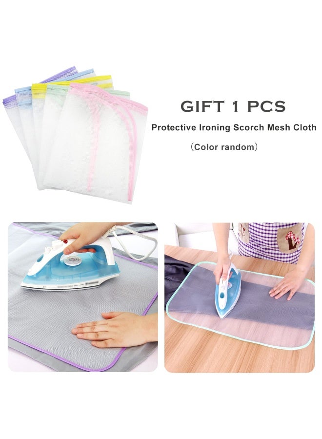 Ironing Mat Extra Large Thickened 47.25 X 21.55 Inch Ironing Blanket Portable Ironing Pad Double-Side Using Heat Resistant Pad Table Top Countertop Perfect Replacement For Ironing Board