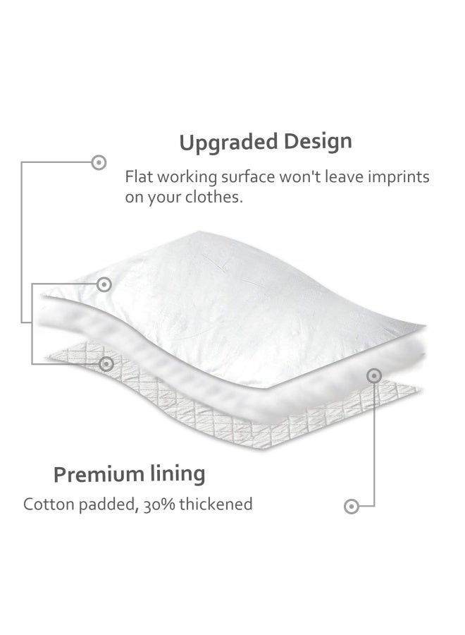 Ironing Mat Extra Large Thickened 47.25 X 21.55 Inch Ironing Blanket Portable Ironing Pad Double-Side Using Heat Resistant Pad Table Top Countertop Perfect Replacement For Ironing Board