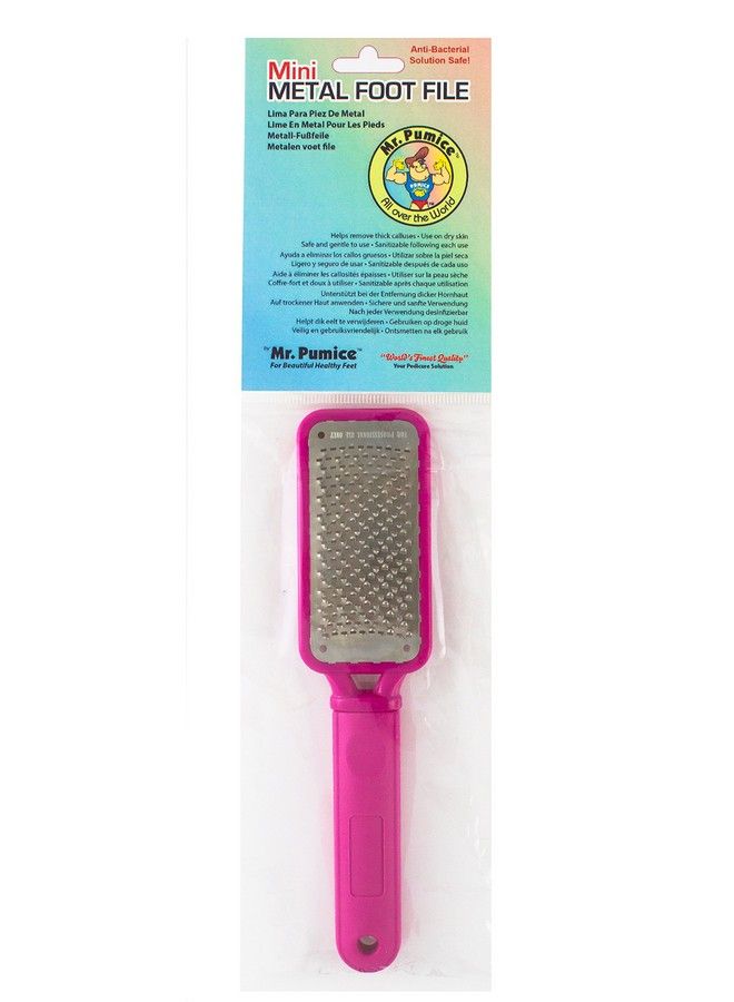 Pink Travel Metal Foot File