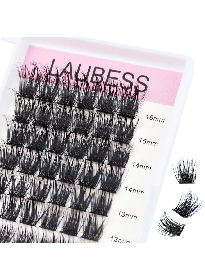 Lash Clusters 916Mm 72Pcs Individual Lashes D Curl Cluster Lashes Mixed Length Eyelash Clusters Diy Lash Extension Kit Cluster Eyelash Extensions (030.07D 916Mm)
