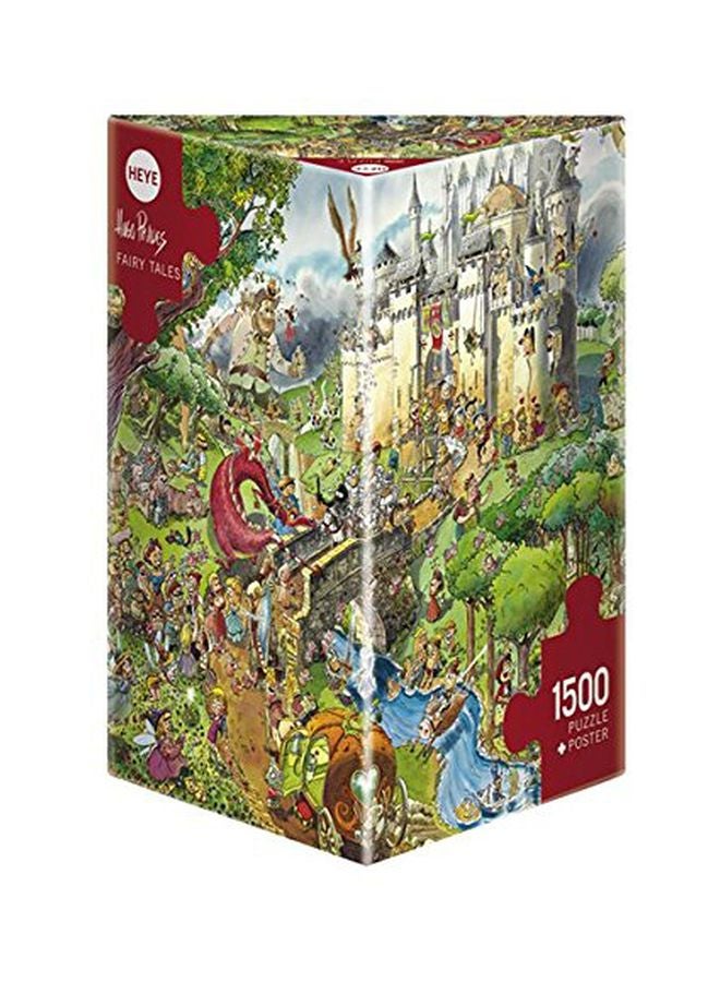 1500-Piece Triangular Fairy Tales Prades Jigsaw Puzzles HY29414