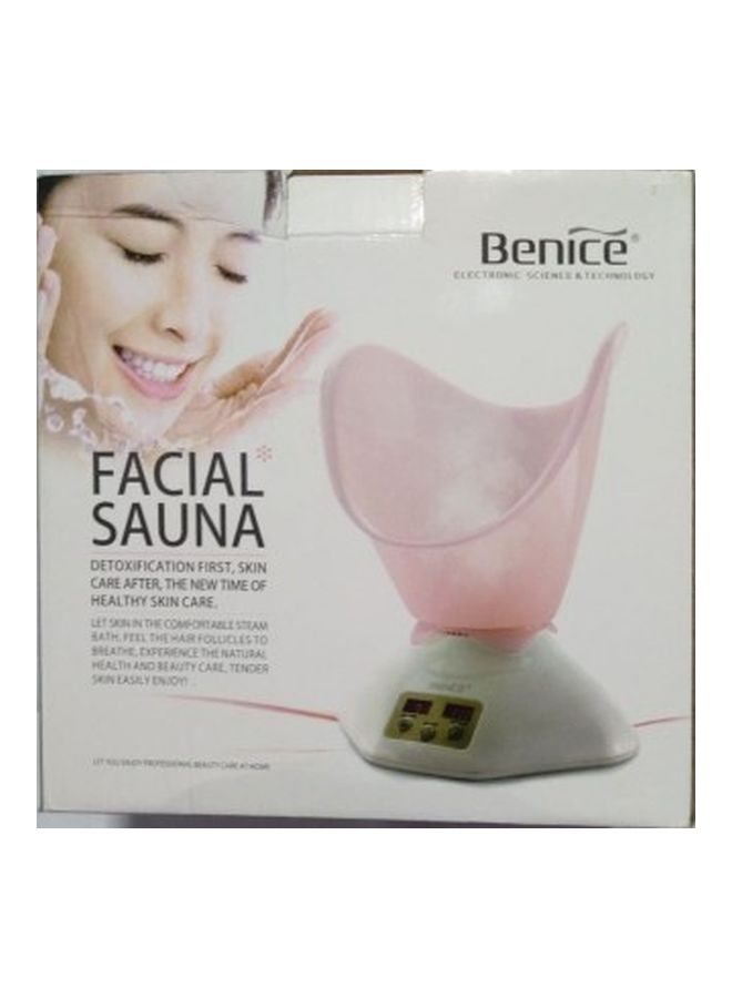 Facial Sauna Apparatus White/Pink