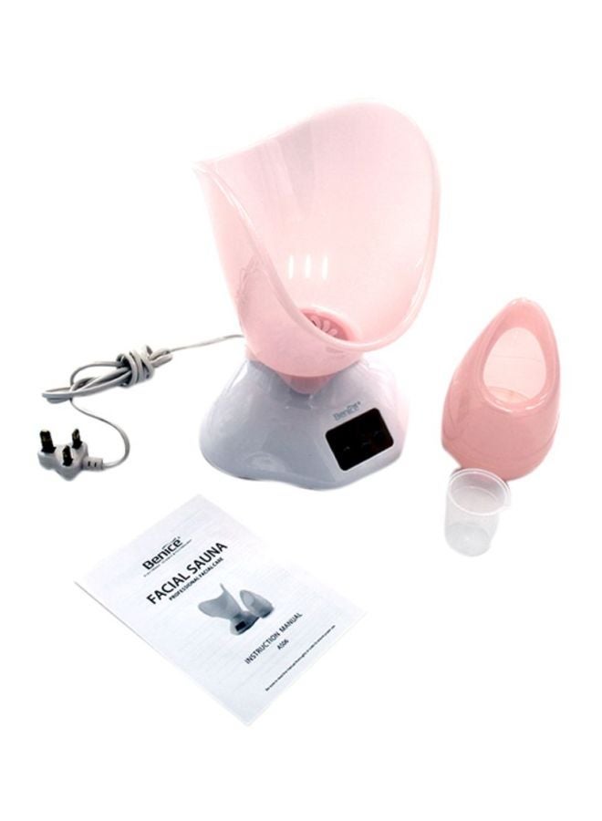 Facial Sauna Apparatus White/Pink