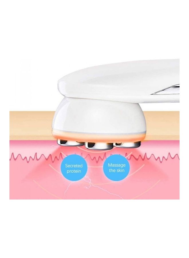 Facial Radio Frequency Massager White 5 × 15 × 8.5cm