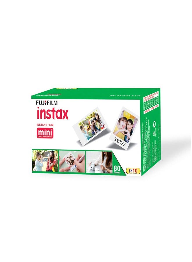 Instax Mini Plain Film 80 pack