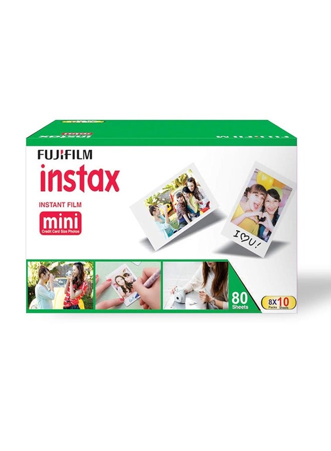 Instax Mini Plain Film 80 pack