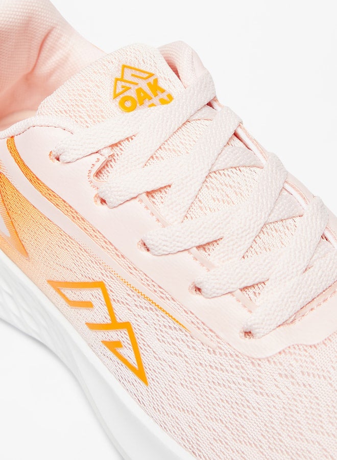 Ombre Lace-Up Sports Shoes