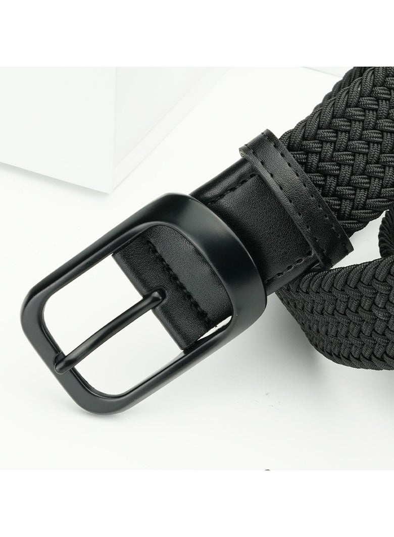 Woven Elastic Braided Web Belt,Stretch Belt for Men/Women/Junior