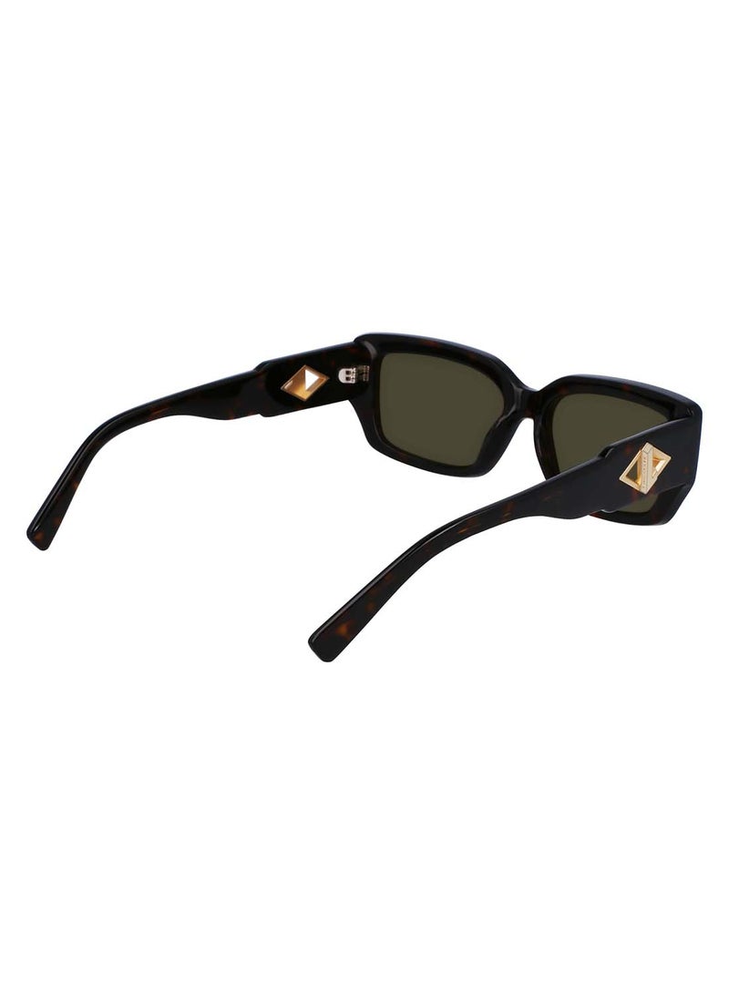 Women Sunglasses L6021S-214-5516 Havana