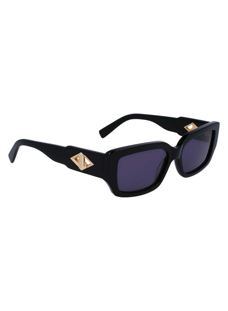 Women Sunglasses L6021S-001-5516 Black