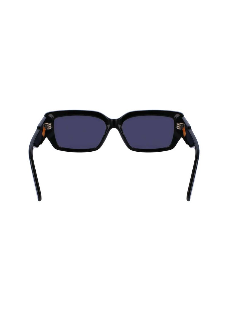 Women Sunglasses L6021S-001-5516 Black