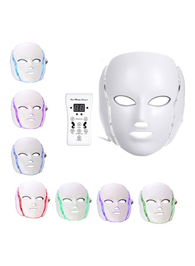 Colour Optical Whitening Face Mask With Remote Kit White/Black