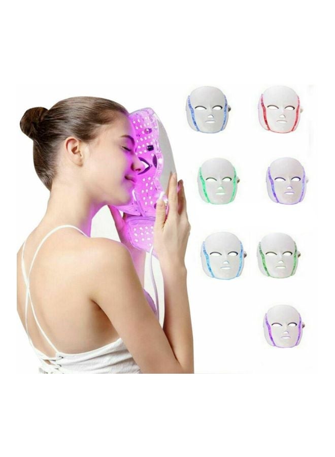 Colour Optical Whitening Face Mask With Remote Kit White/Black