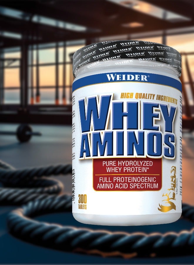 Whey Aminos - 300 Tablets, Essential Amino Acids Supplement