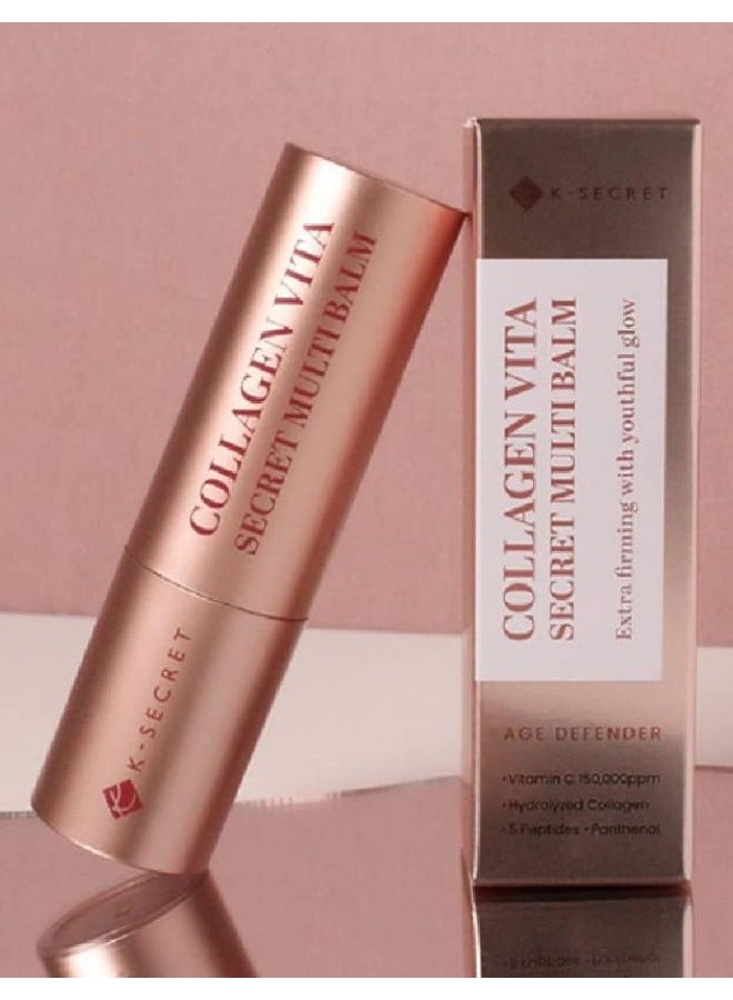 Collagen Vita Secret Multi Balm 11g, For Wrinkle Care & Brightening
