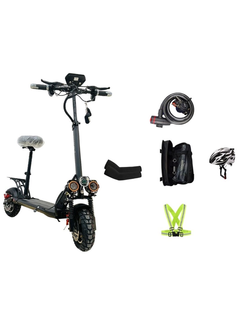 E10 High-Powered Electric Bike Motor 1000W Black