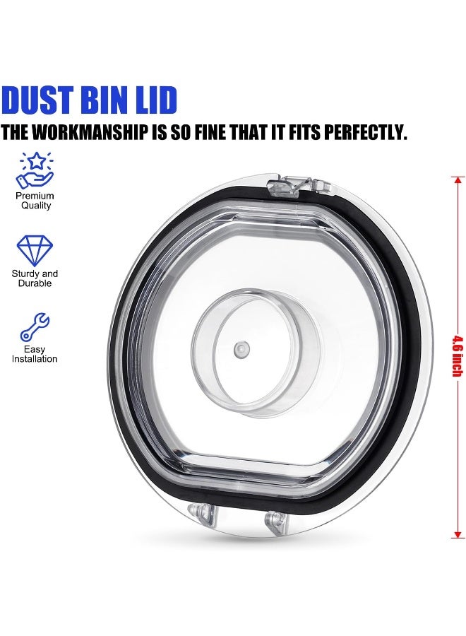 WYWY.Wide Dust Bin Lid Compatible With Dyson Vacuum Cleaner V7 V8 Models Dust Bin Door Parts/Dirt Cup Lid/Dust Bucket Cover/Dust Box Lid/Dust Collector