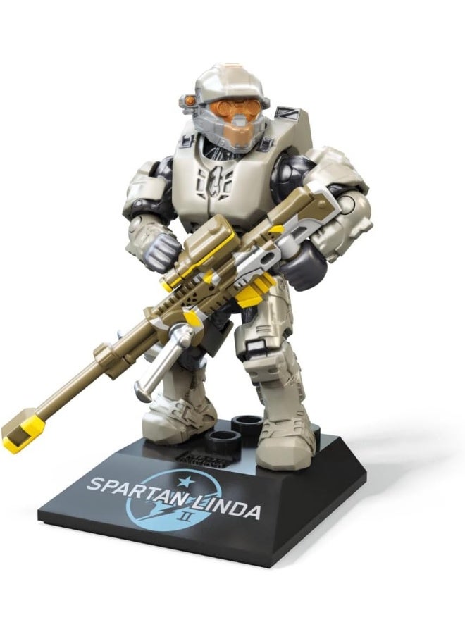 MEGA BLOCKS Spartan Linda-058 Halo Universe Figure