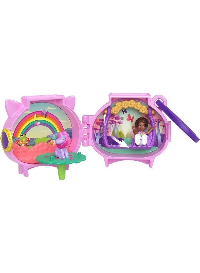 Polly Pocket Mini Pet World Unicorn Doll for Girls from 4 Years Old