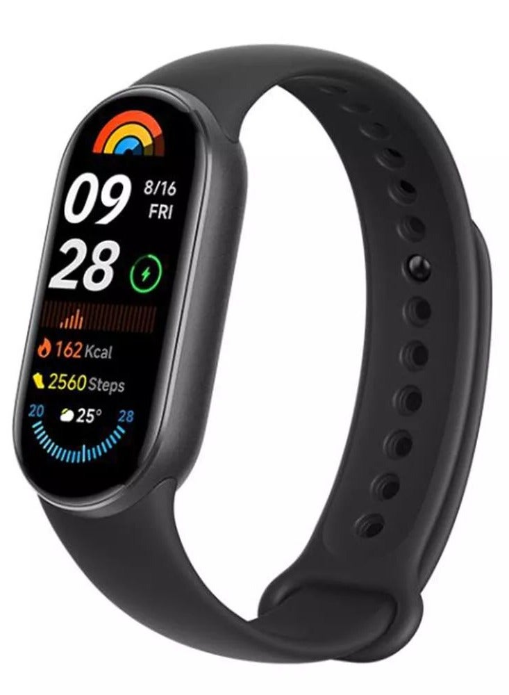 Smart Band 9 | 1.62'' AMOLED Display | Touchscreen, Multisport Tracker, Activity Tracker, Heart Rate Monitor | Upto 21 Days Battery Life Mignight Black