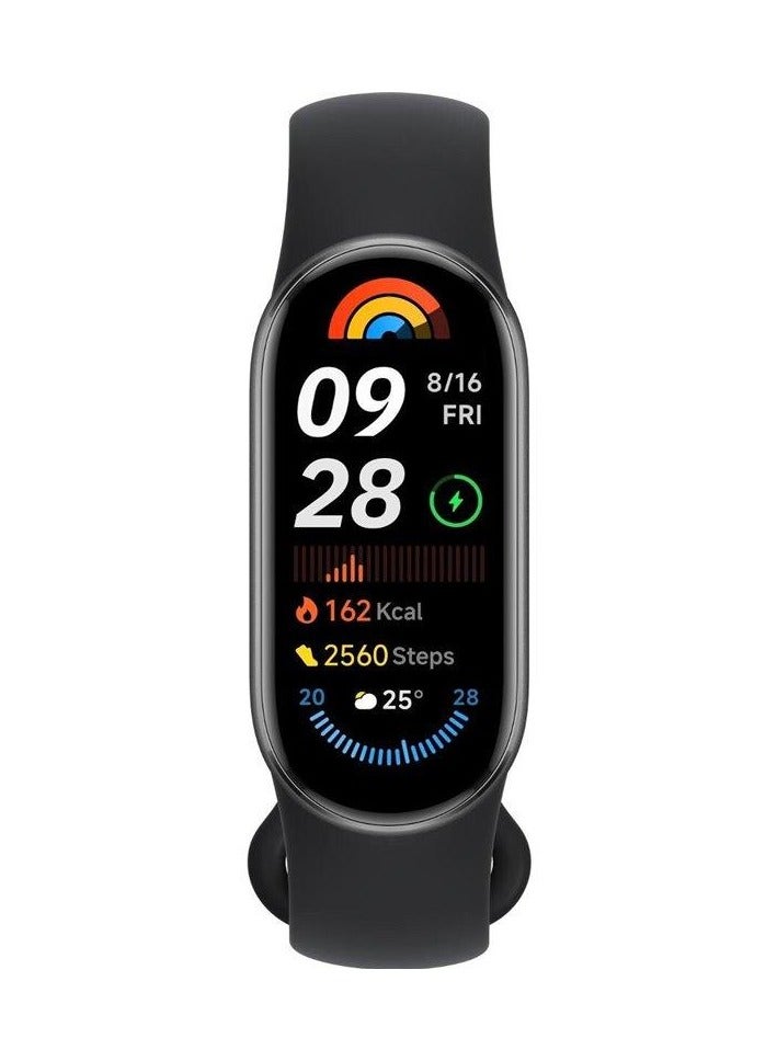 Smart Band 9 | 1.62'' AMOLED Display | Touchscreen, Multisport Tracker, Activity Tracker, Heart Rate Monitor | Upto 21 Days Battery Life Mignight Black