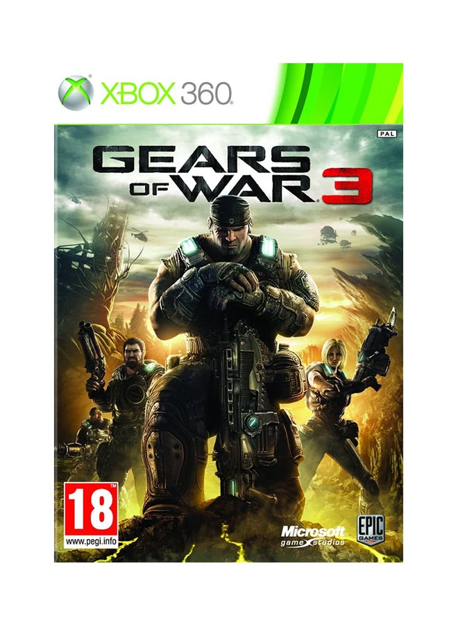 Gears Of War 3 (Intl Version) - Action & Shooter - Xbox 360