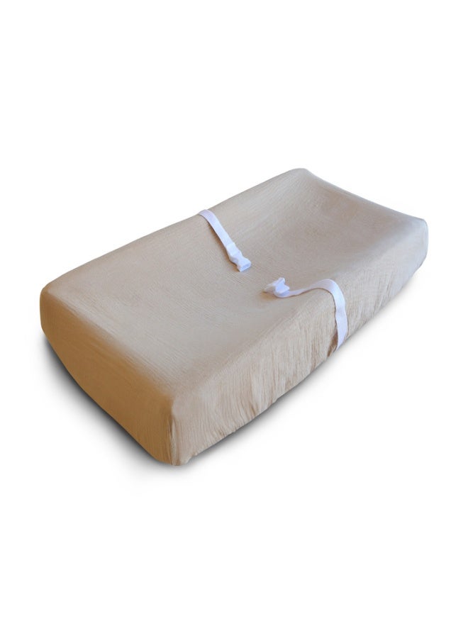 Changing Pad Cover Pale Taupe