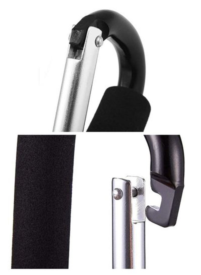 3-Piece Soft High-Strength Convenient Stroller Hook Hanger Organizer Set