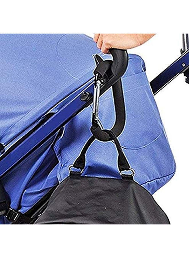 3-Piece Soft High-Strength Convenient Stroller Hook Hanger Organizer Set