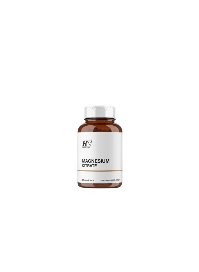 HC Nutrition Magnesium Citrate 60 Capsule