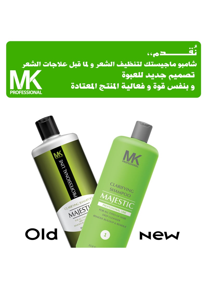 Majestic Keratin Clarifying All Hairs Shampoo for Women, 1000 ml