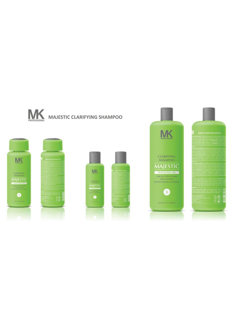 Majestic Keratin Clarifying All Hairs Shampoo for Women, 1000 ml