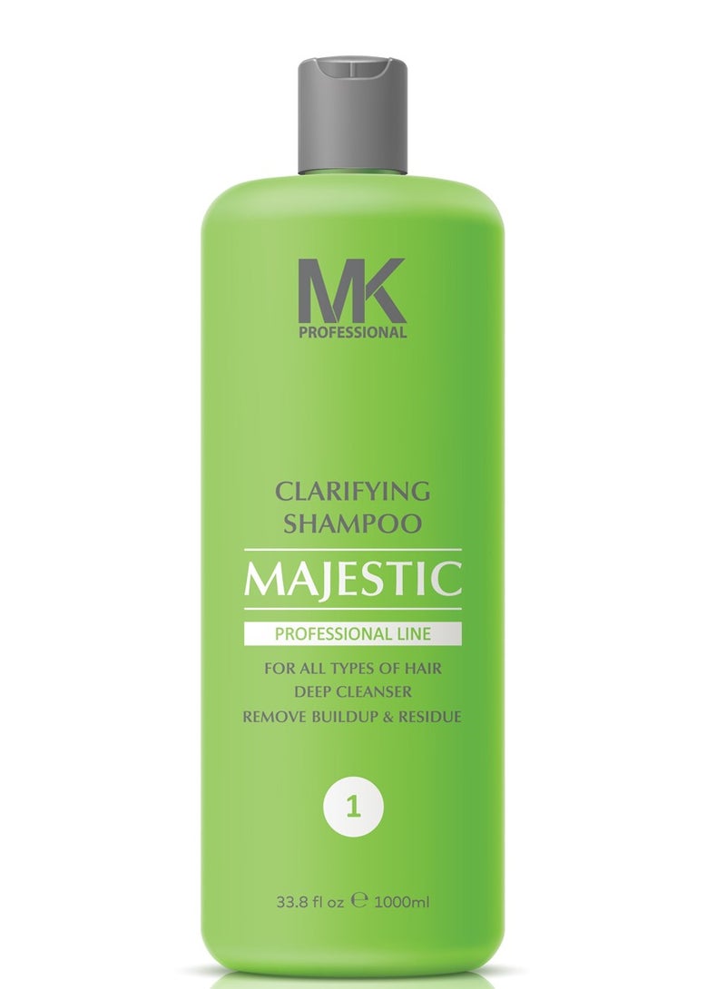 Majestic Keratin Clarifying All Hairs Shampoo for Women, 1000 ml