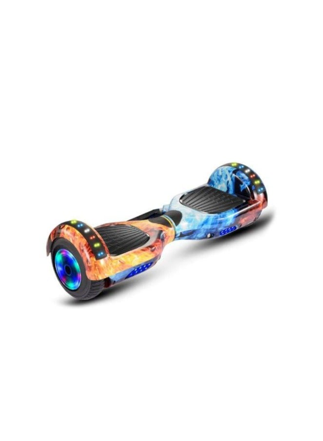 Hoverboard Electric Scooter Skate with Self-balance Wheels, LED Lights, and Bluetooth Speaker - Smart Self-balancing Scooter for Kids and Adults