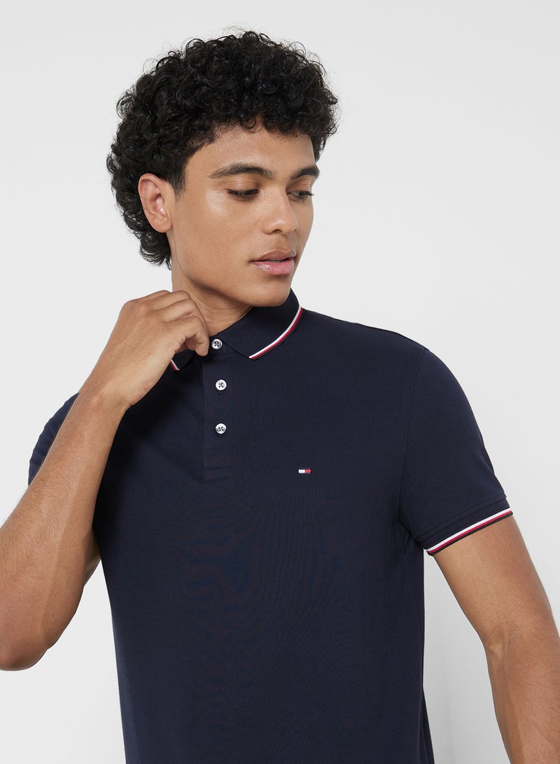 1985 Tipped Slim Fit Polo