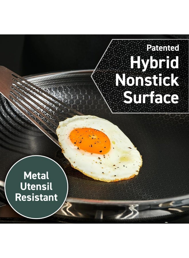 Hybrid Nonstick 6- Pieces Frying Pan Set