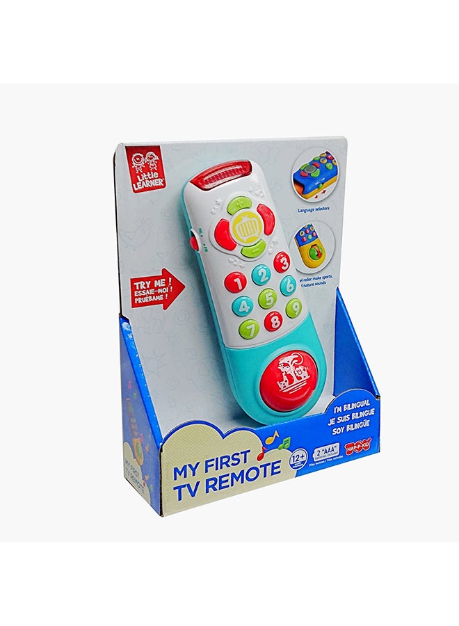 Little Learners - My First Remote Control Toy - Number Recognition, Music, 4 Directions Learning, Bilingual