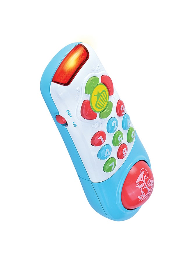 Little Learners - My First Remote Control Toy - Number Recognition, Music, 4 Directions Learning, Bilingual
