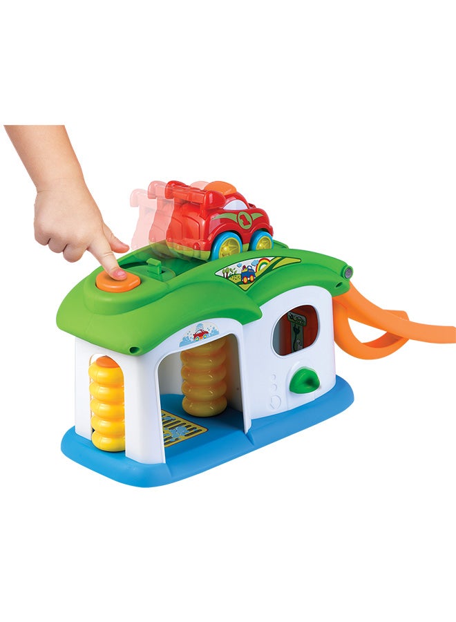 Little Learners Vroom Vroom Charge Station - Pretend Play Car Wash Toy