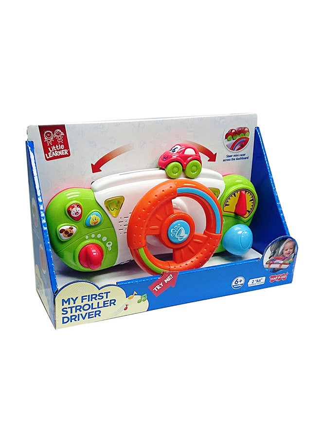Little Learners My First Stroller Driver - Interactive Baby Stroller Toy