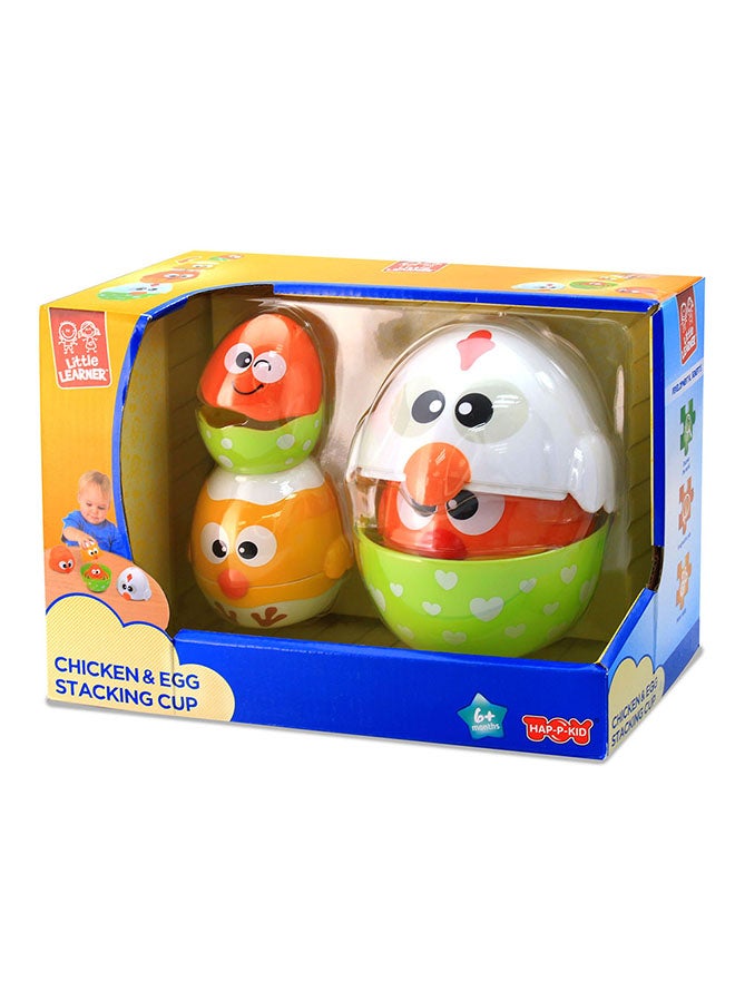 Little Learner Chicken N’ Egg Stackers: Colorful Stacking Cups For Toddlers