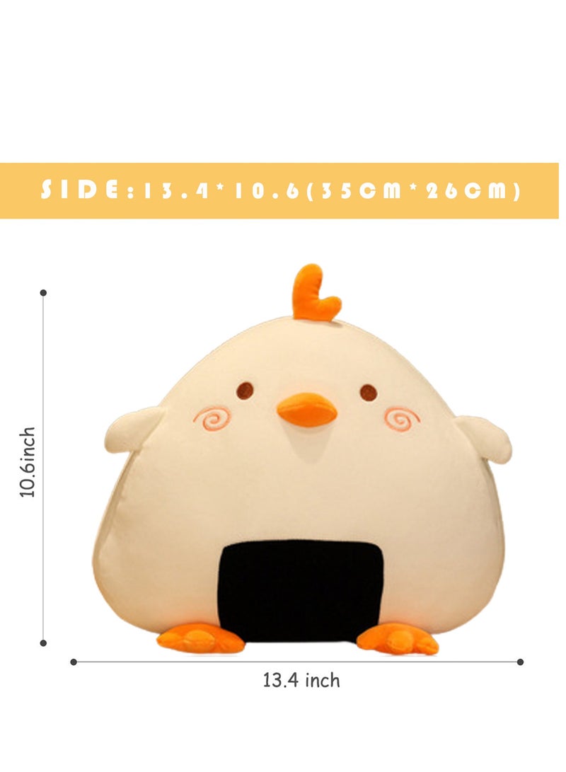 ELECTION  Soft Stuffed Duck Plush: 13.8'' C ute Funny Sushi Plushie Squishy Plush Anime Pillow Kawaii Room Decor Birthday C hristmas Valen tines Gifts for Kids Girls Boys