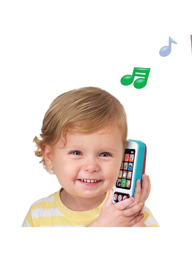 Little Learners My First Touch Phone - Interactive Touch Sensor, Songs And Phrases, Pretend Play, 12m+