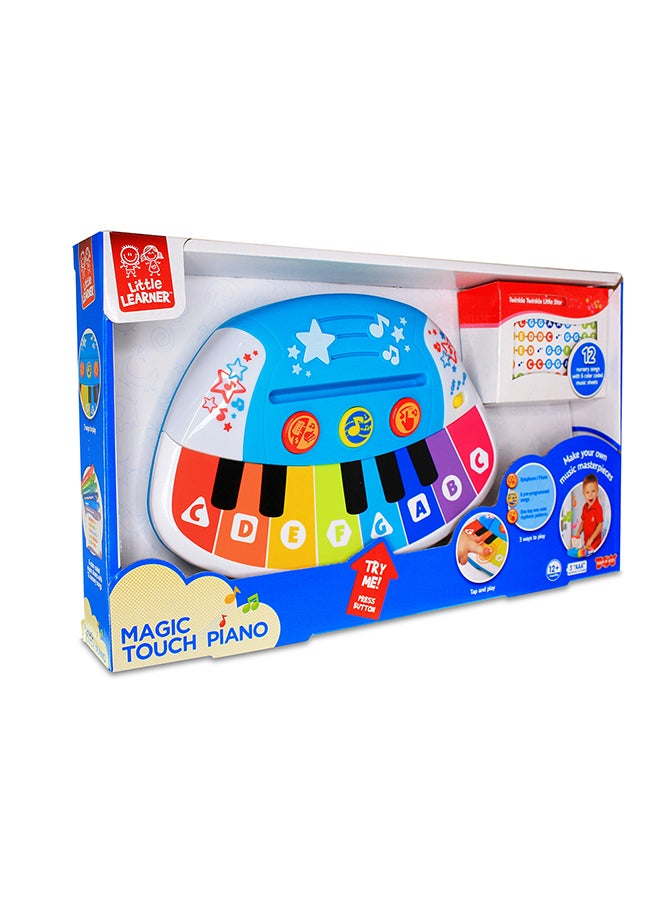 Little Learners Magic Touch Piano - Educational Baby Piano Toy