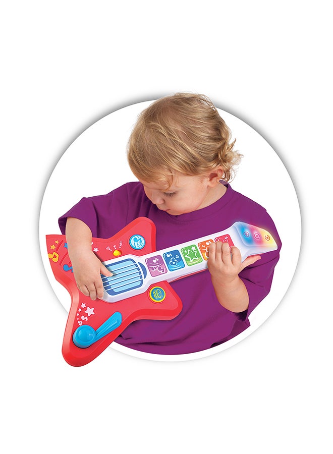 Little Learners Magic Touch Guitar - Interactive Baby Guitar Toy