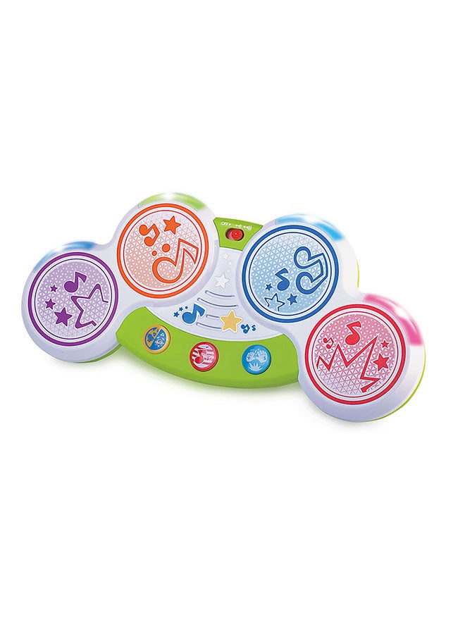 Little Learners Magic Touch Drum - Interactive Baby Drum Toy