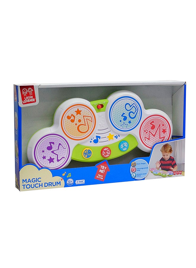 Little Learners Magic Touch Drum - Interactive Baby Drum Toy
