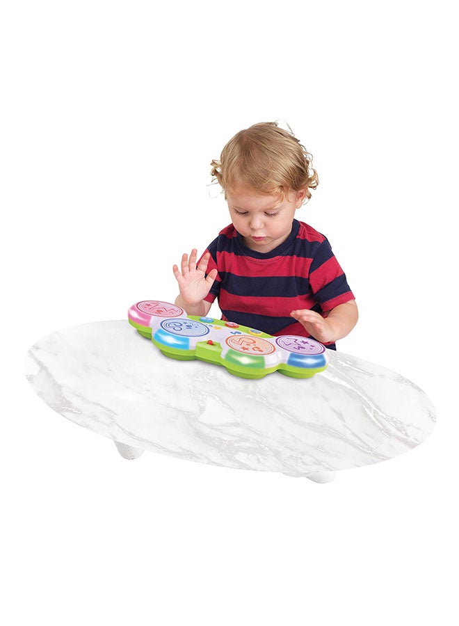 Little Learners Magic Touch Drum - Interactive Baby Drum Toy