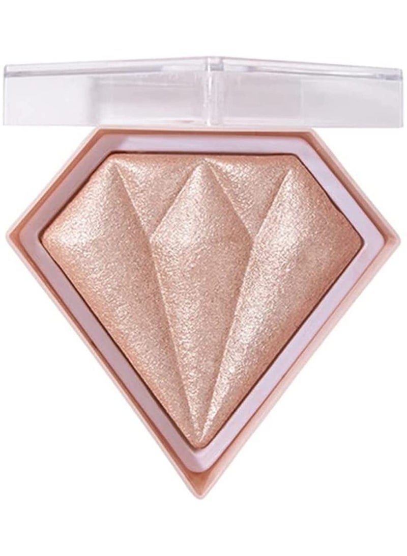 Face Glitter Blush Pink Shimmer Highlighter Blusher Powder Makeup Cosmetics Facial Contour Corrector Shine Rouge #01  #04