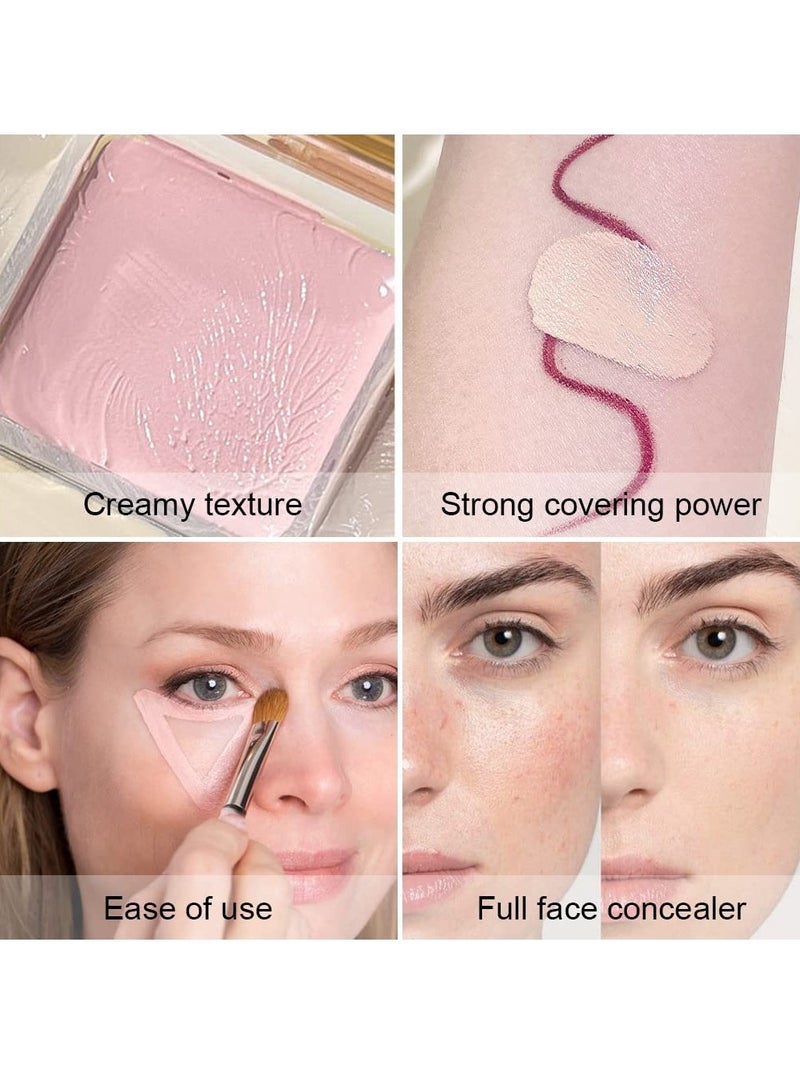 7 Color Correcting Concealer Contour Makeup Palette, Professional Corrector Palette for Conceal Trouble Spots Dullness Dark Circles Correct Discolorations Camouflage Imperfections Covers Redness